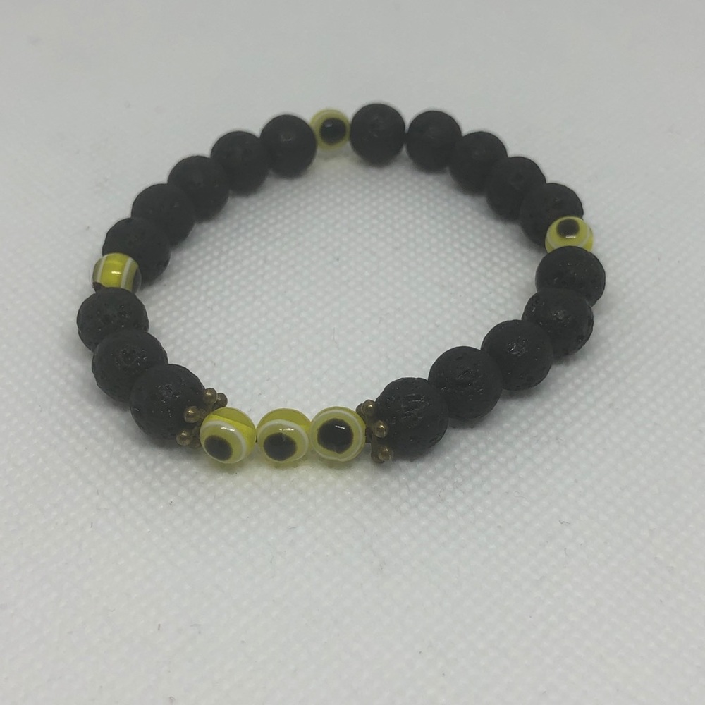 Yellow Evil Eye Bracelet